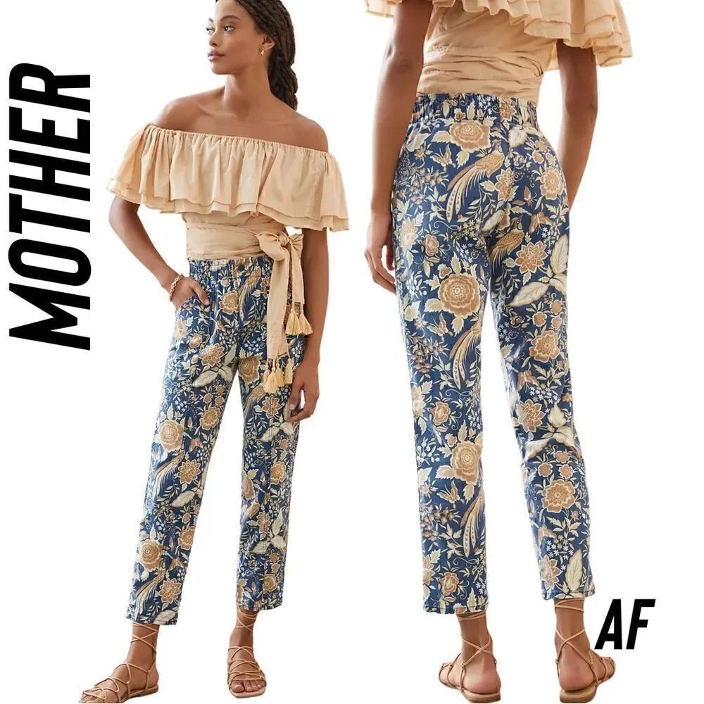 MOTHER SPRINGY ANKLE PANTS NWT SIZE 28
